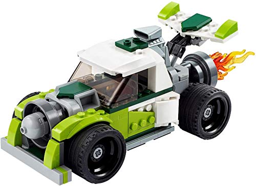 3-in-1 Juego de 2 coches de carreras Lego® Creator 31089 31103 + camión de cohetes