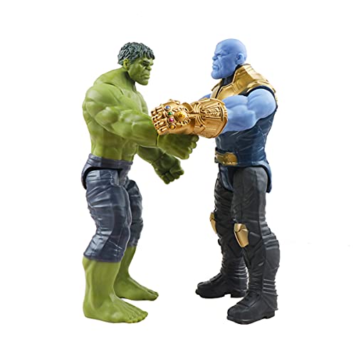 30cm Marvel Super Héroes Vengadores Final Thanos Hulk, Thor, Capitán América, Wolverine Veneno Figuras de acción de Juguete muñeca para Chico (M no Box)