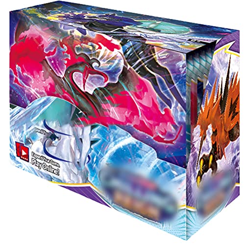 360 Piezas Cartas de Pokémon, Cartas de Espada Escudo, Booster Box Tarjetas Compatibles con Pokemo, Booster Display Box Tarjetas de Juego de Mesa Colección de Animación Regalo (versión en Inglés)