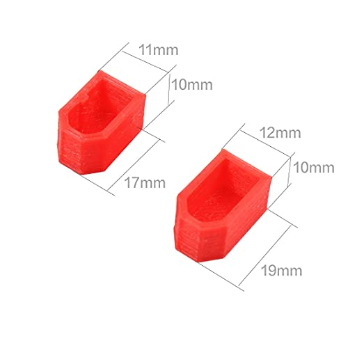 3D Impreso TPU Hombre Mujer Carcasa de protección Carcasa Protector de enchufe Cubierta de tapa para Amass XT60 XT90 Plug FPV Drone Piezas de repuesto para drones de bricolaje (Color: TPU XT60 Plug Ca