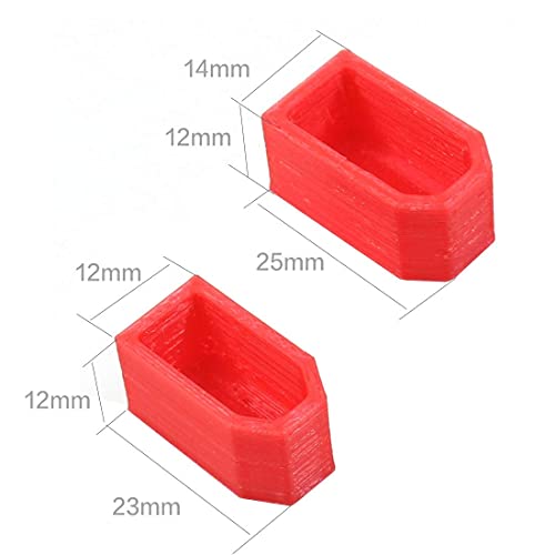 3D Impreso TPU Hombre Mujer Carcasa de protección Carcasa Protector de enchufe Cubierta de tapa para Amass XT60 XT90 Plug FPV Drone Piezas de repuesto para drones de bricolaje (Color: TPU XT60 Plug Ca