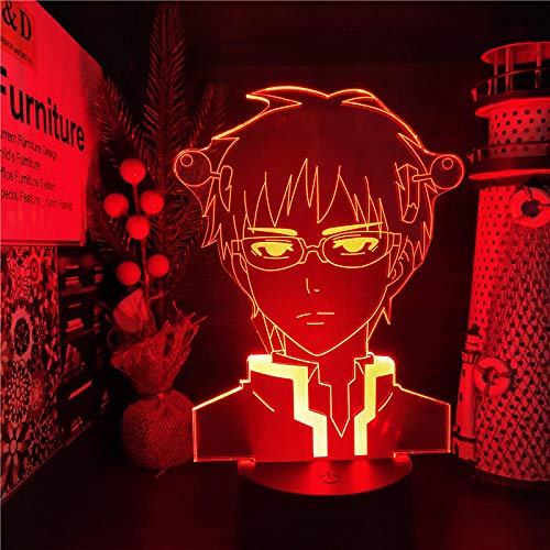 3D Night Light Anime Figuras El juguete de PVC 3D LED Figura de acción de luz nocturna muñeca muñeca sensor de tarificación juguete Juguetes para niños