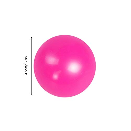 3PCS Sticky Globbles Ball Stress Toy, Fluorescente Sticky Wall Ball Juguetes de descompresión Globbles Sticky Balls Stress Relief Wall Balls Juguete de descompresión para Adultos Niños