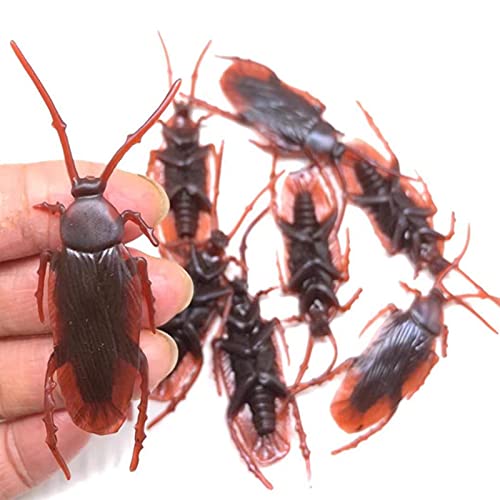 48 Piezas Juguetes de Figuras de Insectos realistas Juguete plástico de araña de Insectos Cucaracha Falsa, escorpión, araña, ratón, murciélago, Esqueleto para Fiesta de Halloween y decoración