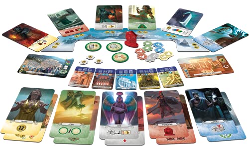 7 Wonders Duel - Extensiones Pantheon - Asmodee - Juego de Mesa - 2 Jugadores