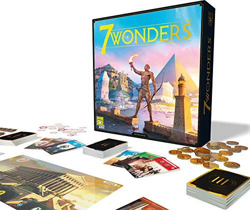 7 Wonders versión 2020 Asmodee - Juego de estrategia - Idioma Francés