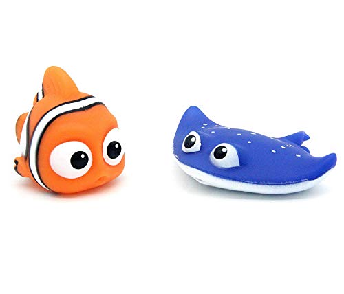 A Juguetes de baño de bebé, Encontrar Dory Nemo Squirt Juguetes para bebé y niño Juguetes Ducha y natación 4pcs (niños)