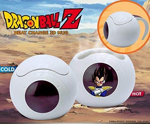 ABYstyle - DRAGON BALL - Taza 3D - Cambio de calor - Nave espacial VEGETA