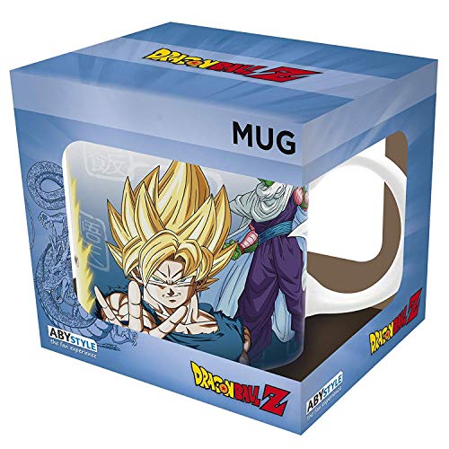 ABYstyle – Dragon Ball – Taza – Saiyans and pequeño Unisex-Adult, 320 ml, abymug454