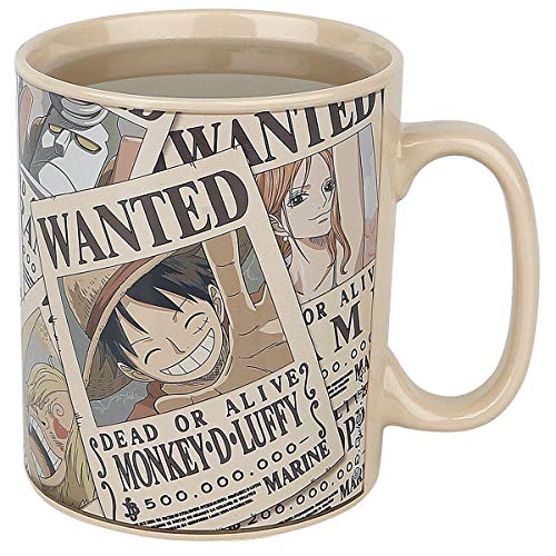 ABYstyle - ONE PIECE - taza effecto termico - 460 ml - Wanted