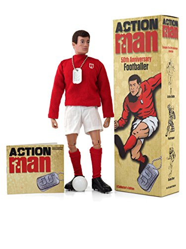 Action Man AM713 - Figura de acción 50th Anniversary Footballer.