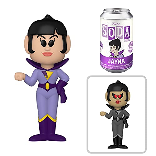 Activate Wonder Twins! Figures Zan + Jayna Soda tin Can Bundled with Bat Mite Villain & Super Friends 3 Items