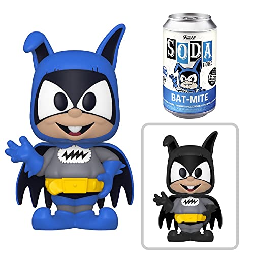 Activate Wonder Twins! Figures Zan + Jayna Soda tin Can Bundled with Bat Mite Villain & Super Friends 3 Items