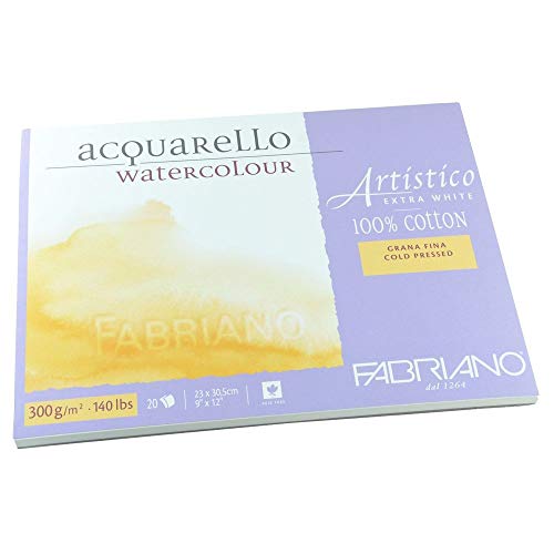 Acuarela Fabriano Artis tico 20 Bl 23 x 30,5 cm 300gr