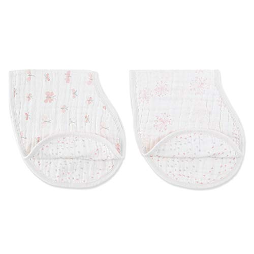 Aden + Anais Lovely Reverie - Pack de 2 baberos, unisex