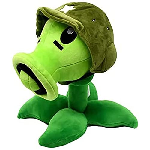 Aiiwqk® Planta Contraste Zombie Peluche Toys 30 cm Planta Guanadora Máquina de Arma Shooter Muñeca de Felpa Pillow Peluche Llena