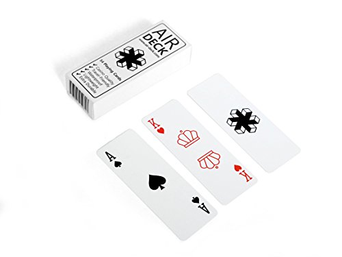 Air Deck: The Ultimate Travel Playing Cards (White - 1 Deck)