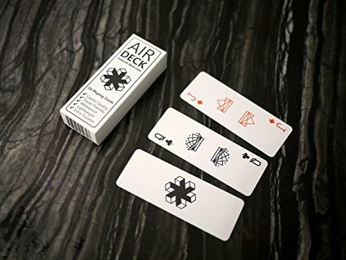 Air Deck: The Ultimate Travel Playing Cards (White - 1 Deck)