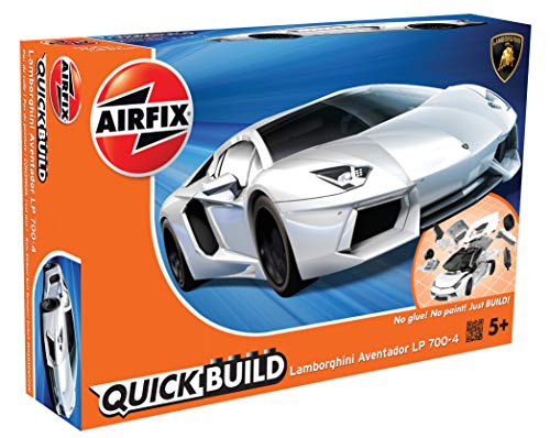 Airfix j6019 – quickb uild de construcción – Lamborghini Aventador, Nuevo Color , Modelos/colores Surtidos, 1 Unidad