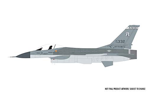 Airfix- Large Starter Set-General Dynamics F-16A/B Fighting Falcon Model, Multicolor (Hornby Hobbies LTD A55312)