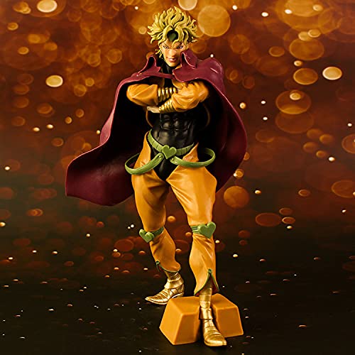 Akazan 28cm Japón Anime JoJo's Bizarre Adventure Steel Ball Run Diego Brando EL Mundo PVC Figura Juguetes Otaku Favorito Edición Limitada Modelo Estatua Estática Decoración Regalo