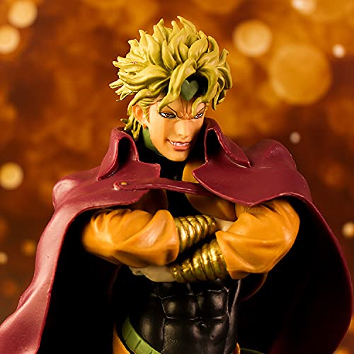 Akazan 28cm Japón Anime JoJo's Bizarre Adventure Steel Ball Run Diego Brando EL Mundo PVC Figura Juguetes Otaku Favorito Edición Limitada Modelo Estatua Estática Decoración Regalo