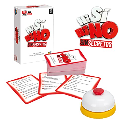 AL LORO Ni Si Ni No: Sin Secretos Games, Juegos de Mesa Adultos, Juego para Fiestas y Risas, Jugar con Amigos, Regalos Originales