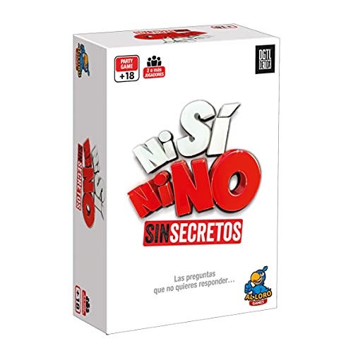 AL LORO Ni Si Ni No: Sin Secretos Games, Juegos de Mesa Adultos, Juego para Fiestas y Risas, Jugar con Amigos, Regalos Originales