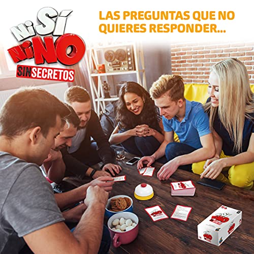 AL LORO Ni Si Ni No: Sin Secretos Games, Juegos de Mesa Adultos, Juego para Fiestas y Risas, Jugar con Amigos, Regalos Originales