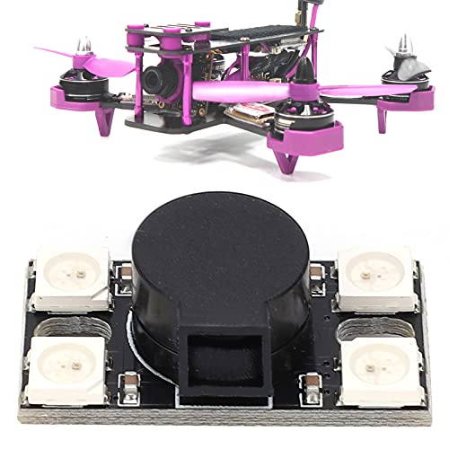 Alarma de zumbador RC, Alarma de zumbador programable RC 110DB Compatible con el Controlador de Vuelo Racing Drone / F3 / F4 / F7