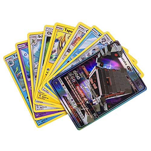 Album Compatible Con Cartas de Pokemon,Carpeta Pokemon Tarjetas,Fundas Protectoras de Cartas Pokemon 7 MODELOS diferentes Sostiene hasta 432 tarjetas (10 Sobres(100 Cartas))