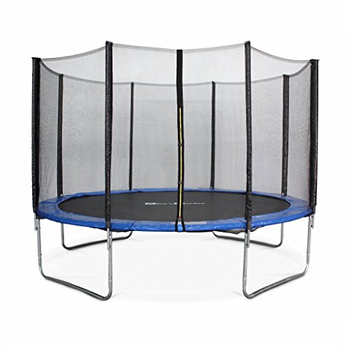 Alice's Garden Cama elástica 370 cm, Trampolín para niños, aguanta hasta 150 kg (Estructura Reforzada) - SATURNE