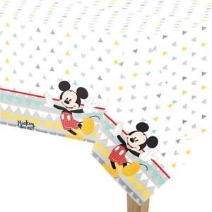 ALMACENESADAN 1126; Mantel para Fiestas y cumpleaños Disney Mickey Mouse; Dimensiones del Producto 120x180 cm;