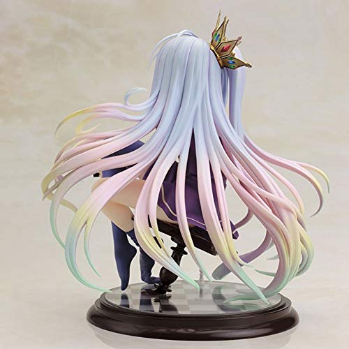 ALTcompluser Figura de acción de Anime No Game No Life Shiro, de PVC, figura de acción