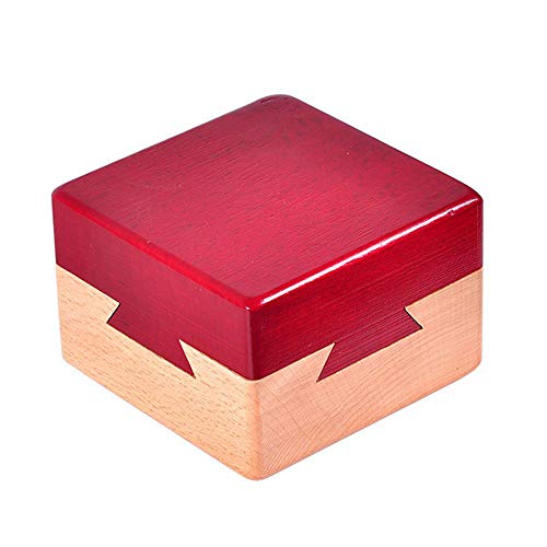 Amasawa Caja de Rompecabezas de Madera, Caja de Juguetes Creativa, Caja de Rompecabezas, Secreto Caja de Regalo Cerebro Madera Puzzle Adulto y Niño