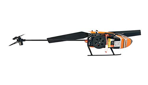 Amewi 25312 AFX4 - Helicóptero teledirigido (4 Canales, 6 G, RTF, 2,4 GHz), Color Negro y Naranja