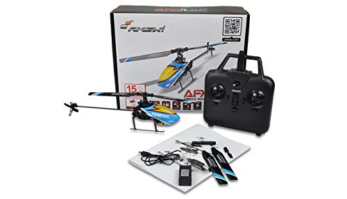 Amewi 25313 AFX4 XP - Helicóptero teledirigido (4 Canales, 6 G, RTF, 2,4 GHz, con Arranque automático)