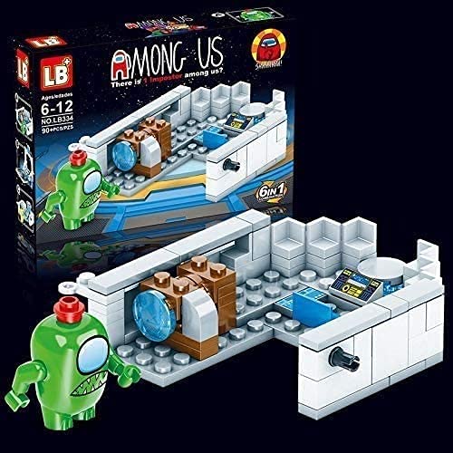 Among us Figuren Building Blocks,Entre los Bloques de construcción, el Espacio Alien Figuras Peluche Juego Modelo Ladrillos Clásico Juguete Regalo Mini Estatuas