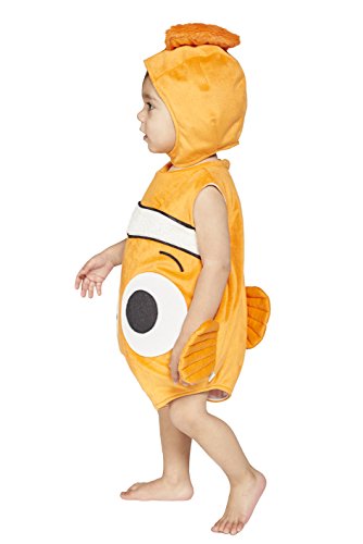 amscan dcne de ta06 – Disfraz para niños Nemo Colcha de Peluche con Gorro, 68 – 80 cm