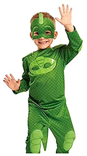 amscan - Disfraz de Gekko (PJMasks), 9902957 - Color Verde