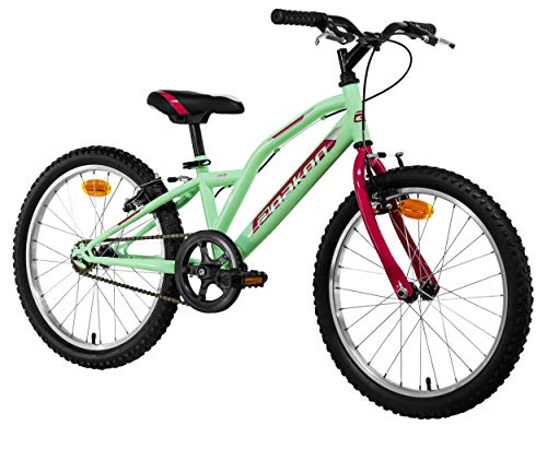 Anakon Hawk One Bicicleta Infantiles, niña, Verde, 6-9 años