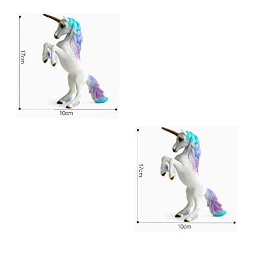 Animals Model European Mythical Cute Hore Figurines Cute Hore Miniatures Kids Collection Toys Fairy Animals Action Figures 1Pc Garden Décor