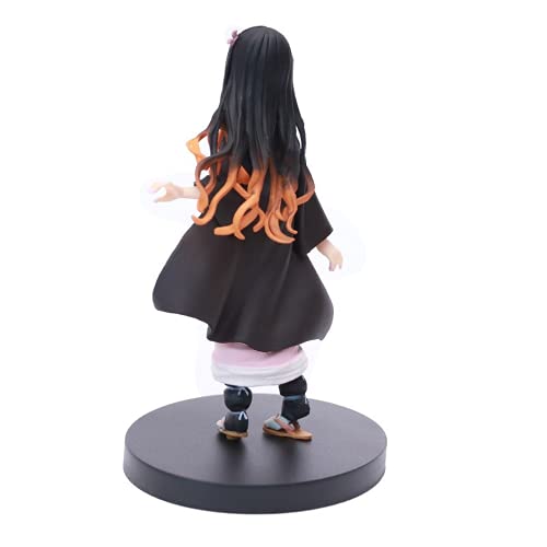 Anime Demonio Asesino Figura Kamado Tanjirou Kamado Nezuko Agatsuma Zenitsu Hashibira Inosuke Tomioka Giyuu (Nezuko Retail box4)