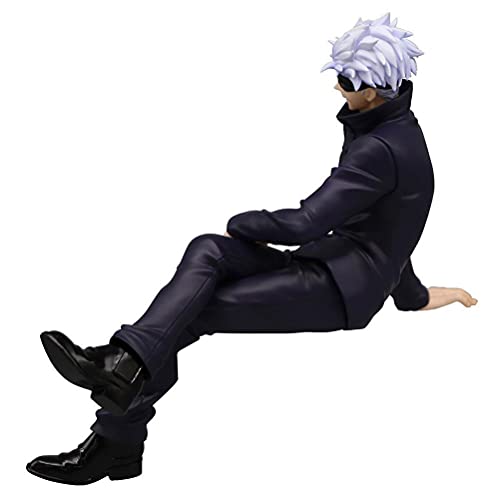 Anime Jujutsu Kaisen Action Figura,13CM Gojo Satoru Figura,PVC Anime Action Figura, ,Miniature Action Figura for Home Office Decoration, Cartoon Figuras