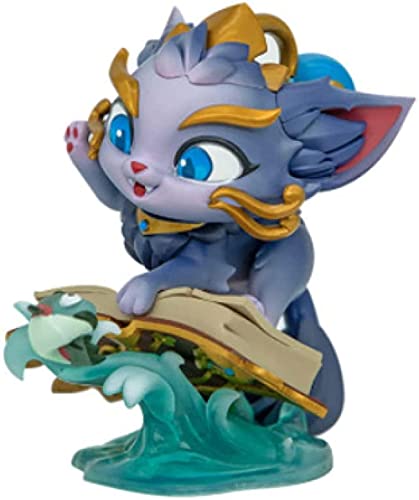 Anime Regalo Anime Modelo Muñeca LOL League of Legends Magic Cat Yumi Game Juego Periféricos Juguete Acción Figura Escultura 10cm