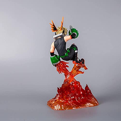 Anime Regalo Anime Modelo Muñeca My Hero Academia GK Escenario Escenario Versión de Combate Bakugo Katsuki Juguete Acción Figura Escultura 27cm