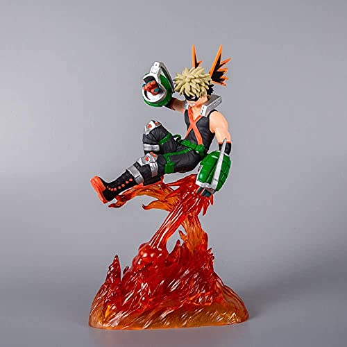 Anime Regalo Anime Modelo Muñeca My Hero Academia GK Escenario Escenario Versión de Combate Bakugo Katsuki Juguete Acción Figura Escultura 27cm