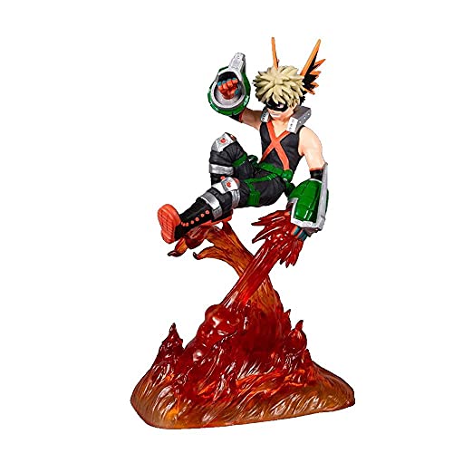 Anime Regalo Anime Modelo Muñeca My Hero Academia GK Escenario Escenario Versión de Combate Bakugo Katsuki Juguete Acción Figura Escultura 27cm