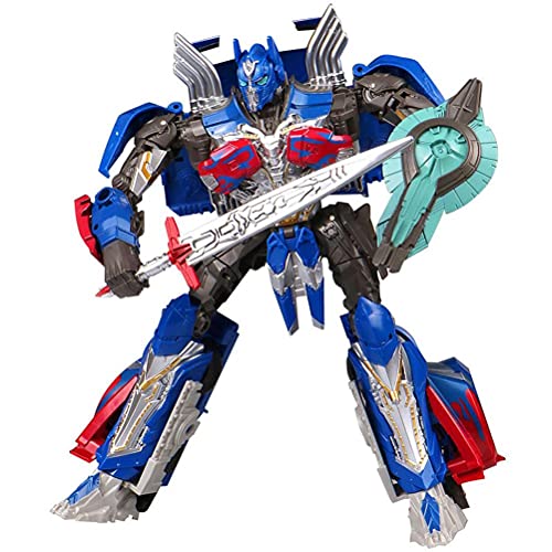 Anime Transformers Toy – Anime Deformado Robot Figura de acción, Transformación Modelo de Robot de Automóvil, Aleación de Deformación Robot Modelo de Juguete para Fans Niños Niño y Niña Caballero