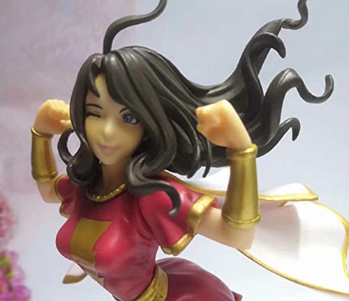 ANMINA Figura Comics BISHOUJO Shazam Mary Batson FIGURACIÓN DE ACCIÓN DE Juego Mucha DE Juguete BRINQUEDOS FAGURALES Anime Modelo DE ANIMIENTO DE LOS REPRODUCTOS DE LOS Regalos DE LOS Juguetes DE LOS